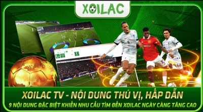 XoilacTV Web Xem bóng đá trực tuyến chất lượng